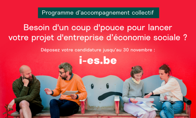 Appel à candidature – Programme d’accompagnement de l’incubateur de l’ES en Wallonie